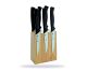 Small bamboo block with 6 steak knives - Easy Collection